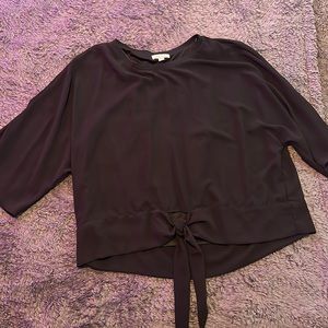 Sandy & Sid Black Blouse